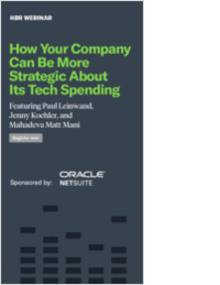 How Your Company Can Be More Strategic About its Tech Spending