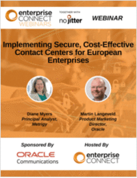 Implementing Secure, Cost-Effective Contact Centers for European Enterprises