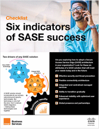 Six Indicators of SASE Success