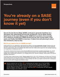 You're Already on a SASE Journey (Even if You Don't Know it Yet)
