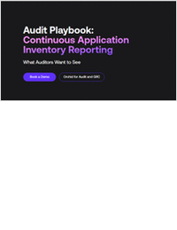 Audit Playbook: Continuous Application Inventory Reporting