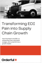 Transforming EDI Pain into Supply Chain Growth