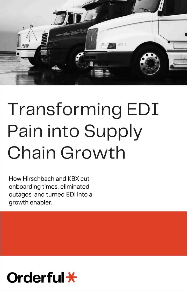 Transforming EDI Pain into Supply Chain Growth