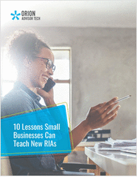 eBook: Ten Lessons Small Businesses Can Teach New RIAs