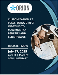 Customization at Scale: Using Direct Indexing to Maximize Tax Benefits and Client Value