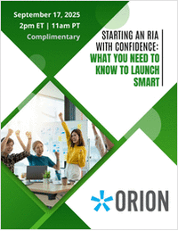 Starting an RIA with Confidence: What You Need to Know to Launch Smart