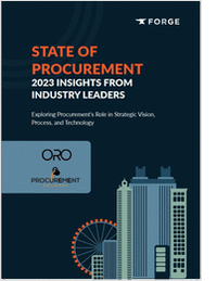 State of Procurement 2023 Insights from Industry Leaders