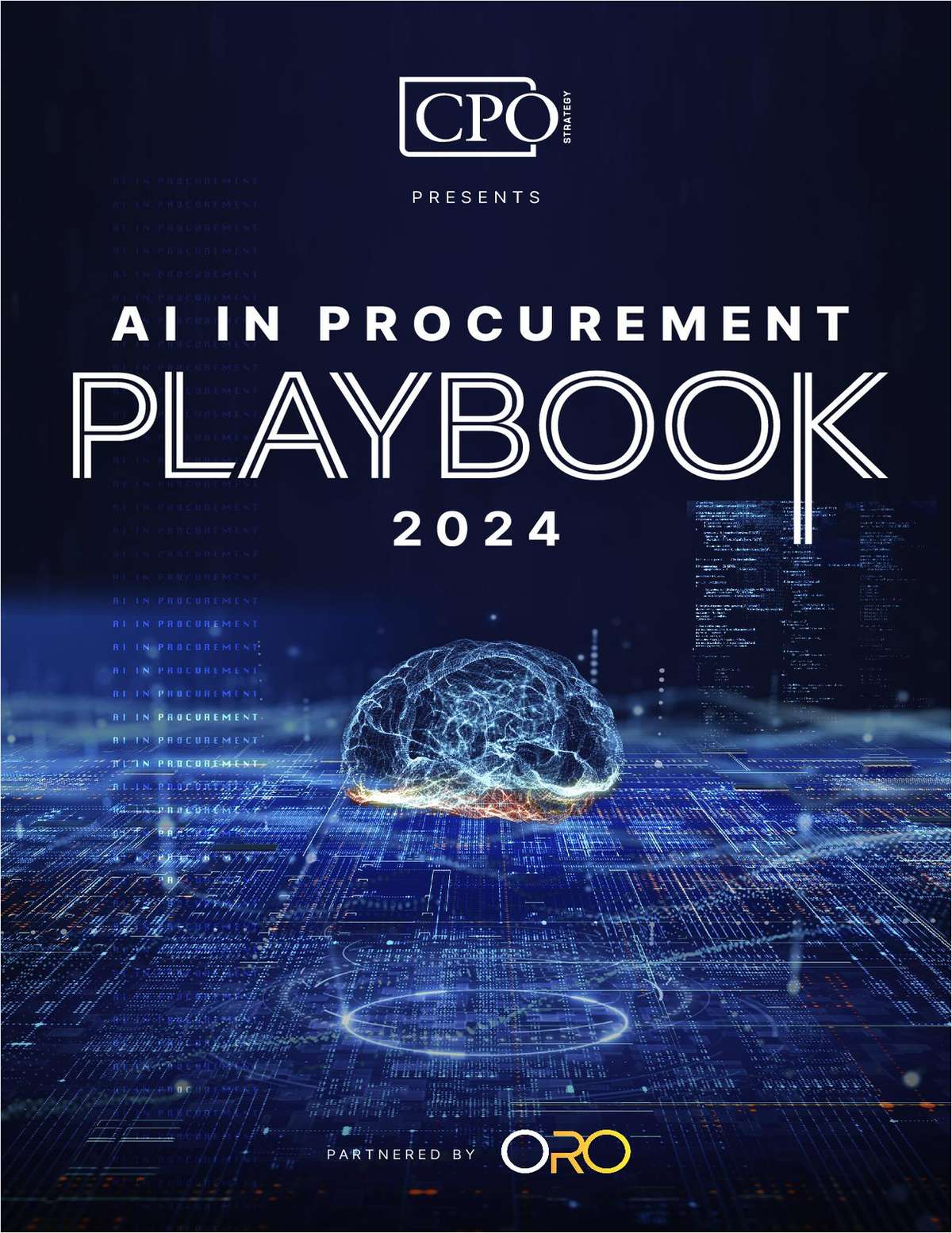CPO Strategy: AI in Procurement Playbook 2024