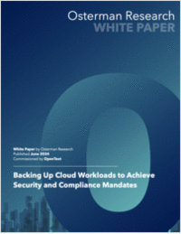 Backing Up Cloud Workloads to Achieve Security and Compliance Mandates