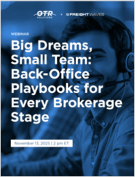 Big Dreams, Small Team: Back-Office Playbooks for Every Brokerage Stage