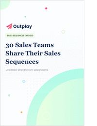 30 Sales Team Share Their Sales Sequences That Got Them Meetings