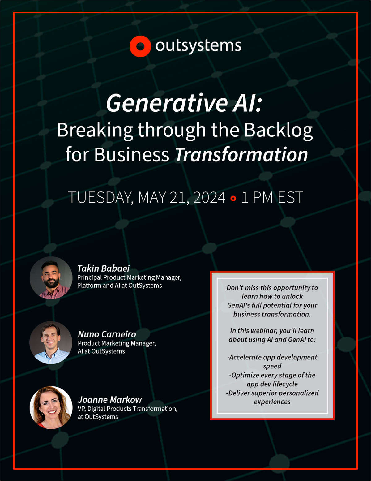 Generative AI - Breaking through the backlog for business transformation