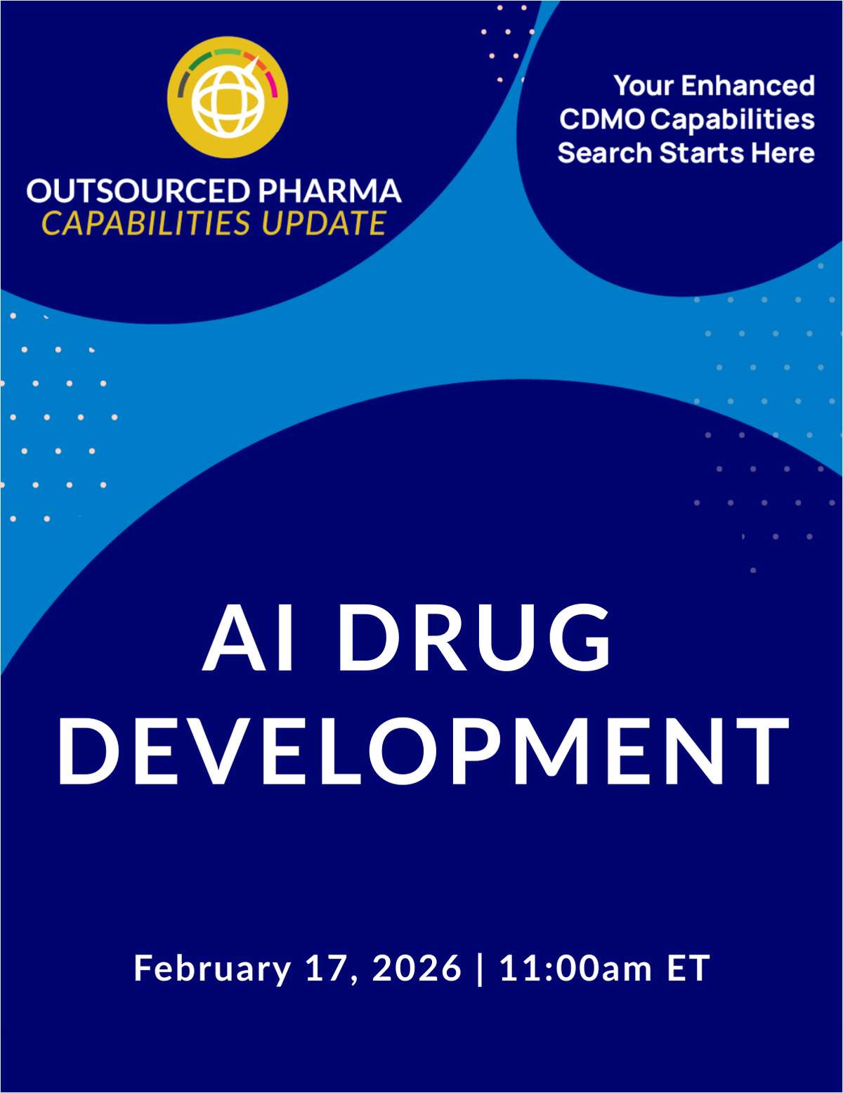 Outsourced Pharma Capabilities Update: AI Drug Development