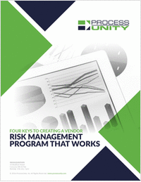 Four Keys to Creating a Vendor Risk Management Program that Works