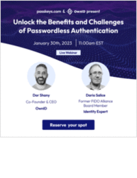 Unlock the Benefits and Challenges of Passwordless Authentication
