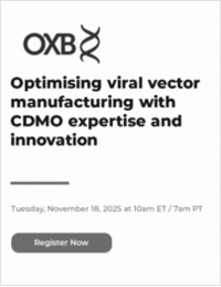 Optimising viral vector manufacturing with CDMO expertise and innovation