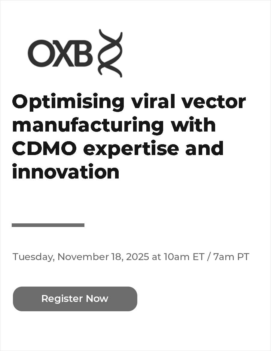 Optimising viral vector manufacturing with CDMO expertise and innovation
