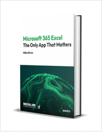 Microsoft 365 Excel: The Only App That Matters: Master Excel 365: Unlock the Power of the Ultimate Spreadsheet Tool ($35.98 Value) FREE for a Limited Time