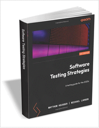 Software Testing Strategies ($39.99 Value) FREE for a Limited Time