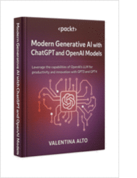 Modern Generative AI with ChatGPT and OpenAI Models: Leverage the capabilities of OpenAI's LLM for productivity and innovation with GPT3 and GPT4 ($49.99 Value) FREE for a Limited Time
