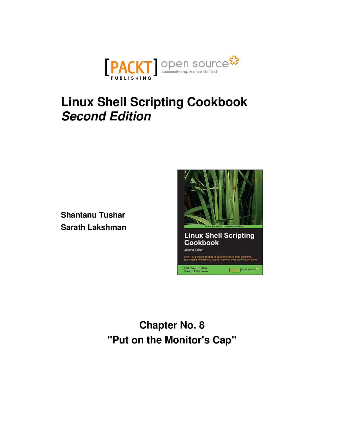 Linux Shell Scripting Cookbook, Second Edition--Free 40 Page Excerpt