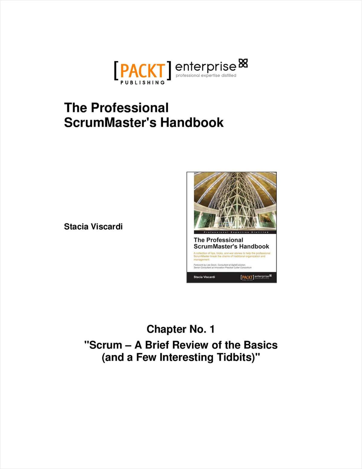 The Professional ScrumMaster's Handbook--Free 30 Page Excerpt