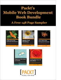 Packt's Mobile Web Development Book Bundle -- A Free 148 Page Sampler