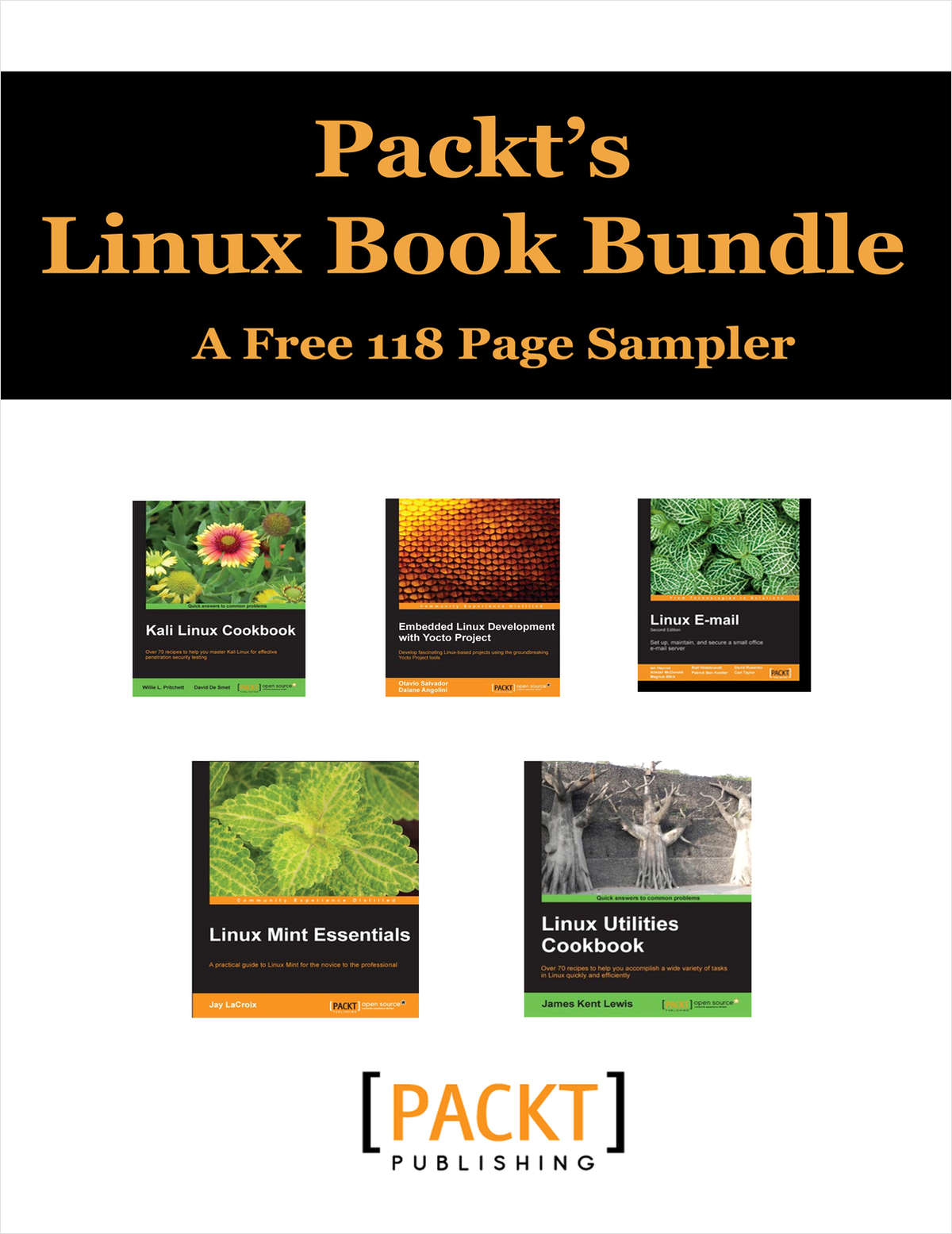 Packt's Linux Book Bundle -- A Free 118 Page Sampler