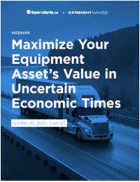 Maximize Your Equipment Asset's Value in Uncertain Economic Times