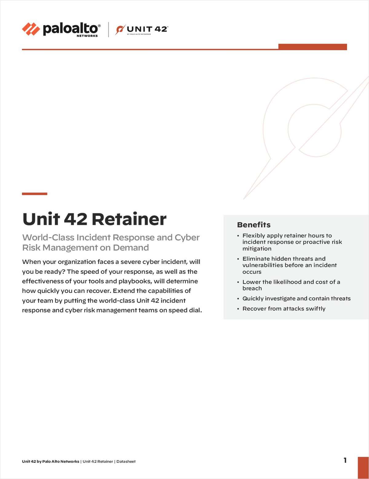 Unit 42 Retainer