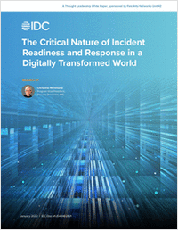 IDC: The Critical Nature of Cloud Incident Readiness and Response