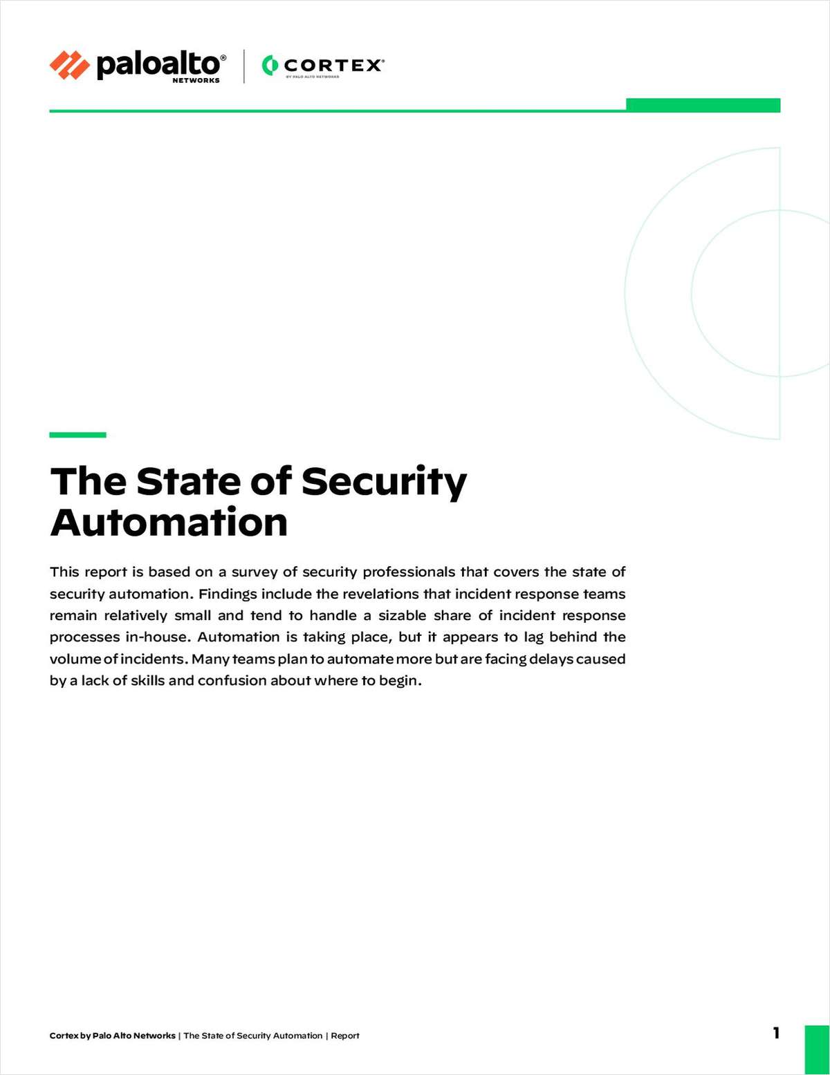 The State of Security Automation Report