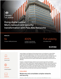 Doing digital justice: MoJ's network and security transformation with Palo Alto Networks