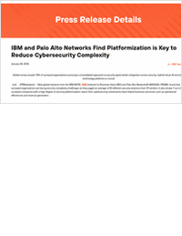 IBM and Palo Alto Networks Find Platformization is Key to Reduce Cybersecurity Complexity
