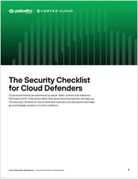 The Security Checklist for Cloud Defenders