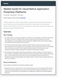 2025 Gartner® Market Guide for Cloud-Native Application Protection Platforms (CNAPPs)