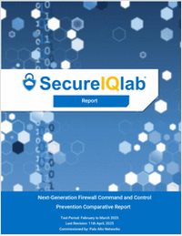 Next-Generation Firewall Command and Control Prevention Comparative Report