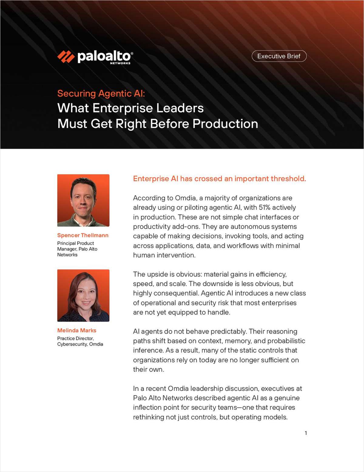 Securing Agentic AI: What Enterprise Leaders Must Get Right Before Production