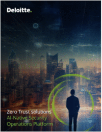 Zero Trust solutions AI-Native Security Operations Platform