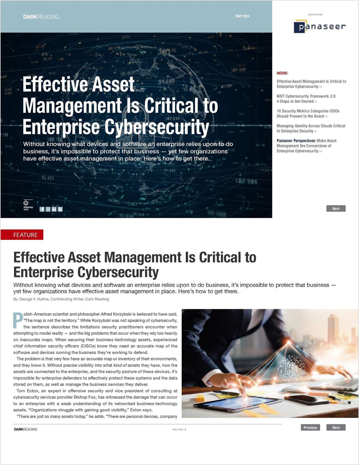 Effective Asset Management Is Critical to Enterprise Cybersecurity