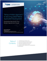 ESG E-Book: Taking a Holistic Approach to Securing Cloud-Native Application Development