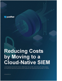 Reducing Cost By Moving To A Cloud-Native SIEM