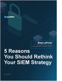 5 Reasons You Should Rethink Your SIEM Strategy