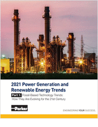 2021 Power Generation and Renewable Energy Trends: Fossil-Based Technology Trends