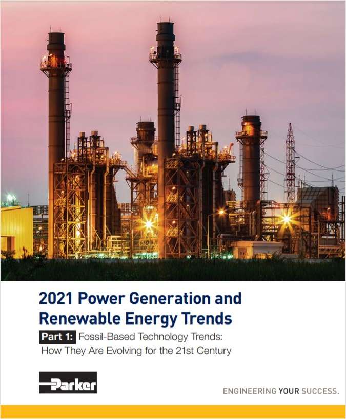 2021 Power Generation and Renewable Energy Trends: Fossil-Based Technology Trends