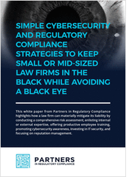 Simple Cybersecurity and Compliance Strategies to Protect Small or Mid-sized Law Firms