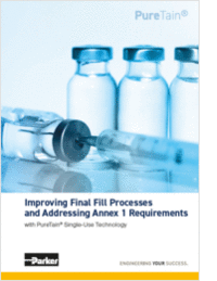 Improving Final Fill Processes in BioPharma and Life Sciences