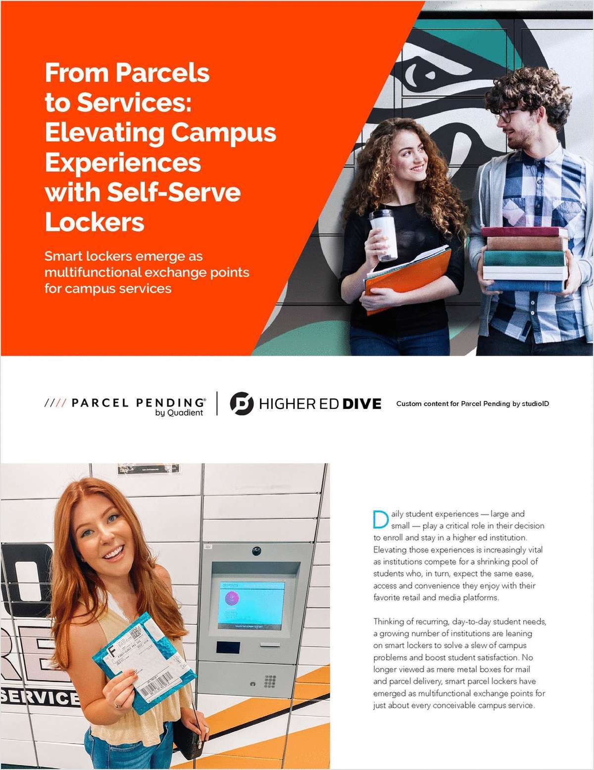 Elevate the Campus Experience with Self-Serve Smart Lockers