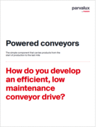 Powered Conveyors: Exploring the components that carries products from the start of production to the last mile.