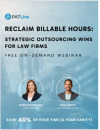 Reclaim Billable Hours: Strategic Outsourcing Wins for Law Firms